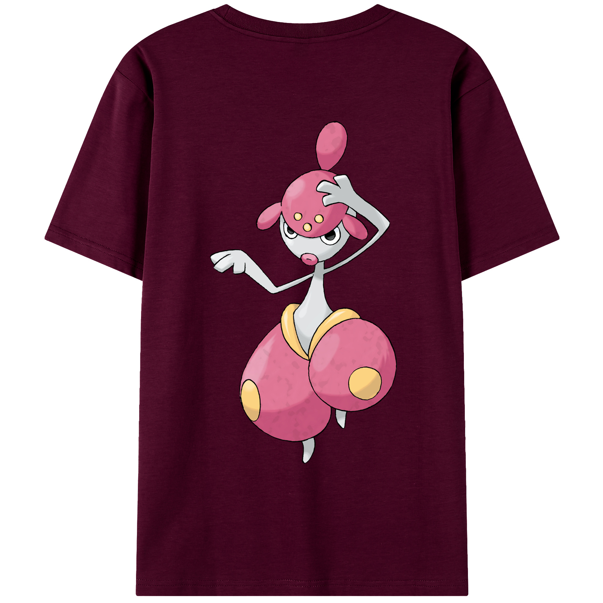 （画像用） ポケットモンスター Pokémon レディース半袖Tシャツ(バックプリント)
